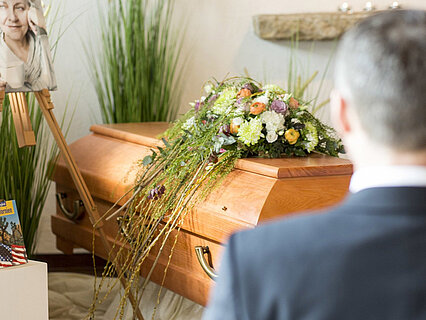Innenansicht Filiale Bestatter Muhelbach